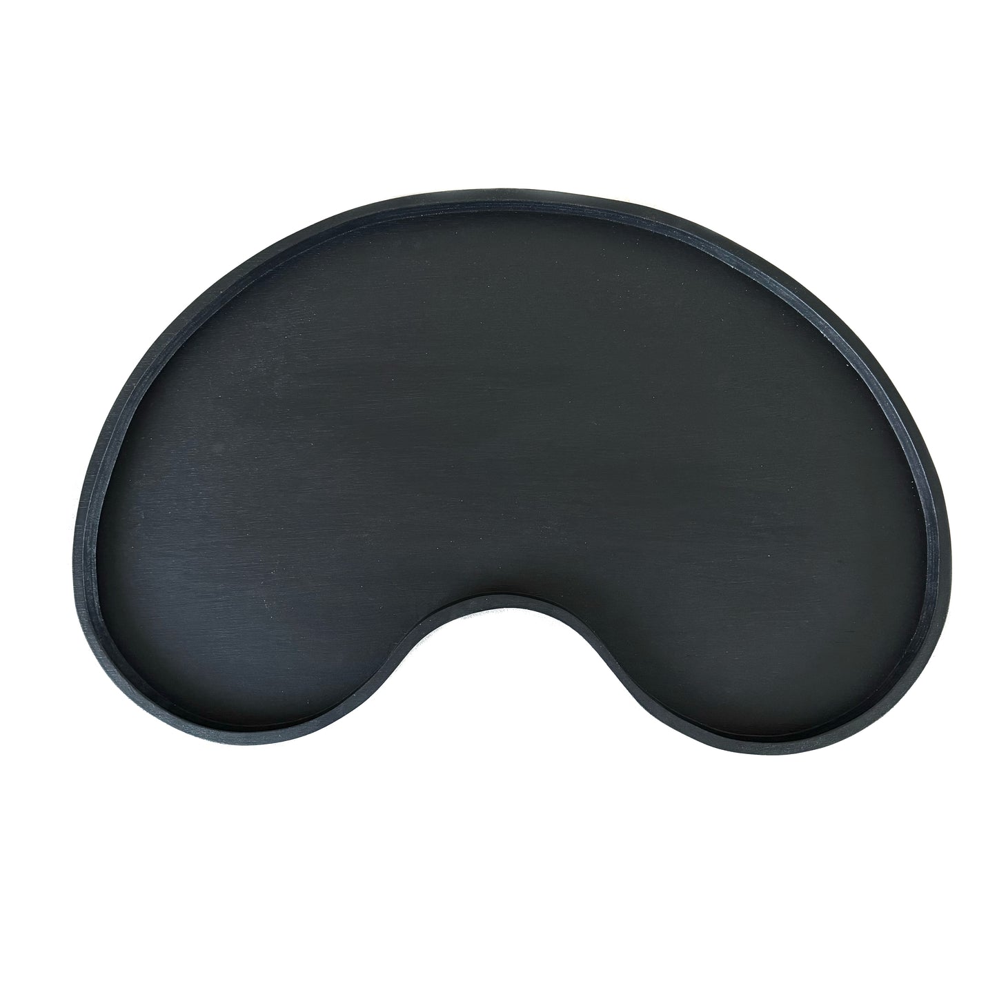 PRE-ORDER Dienblad organisch mat zwart L